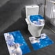 thumbnail image 5 of Christmas Bathroom Mat Set Non Slip Bath Mats And Rugs For Shower Toilet Cover And Bathtub Rug Soft And Absorbent Flooring Accessories For Home Decor 3 Piece, 5 of 6