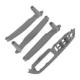 thumbnail image 1 of Rear Left Passenger Side Front Passenger Side Rear Right Passenger Side Door Panel Handle Pull Trim Cover for BMW X5 E70 2007-2013 Gray ABS 1 Set, 1 of 6