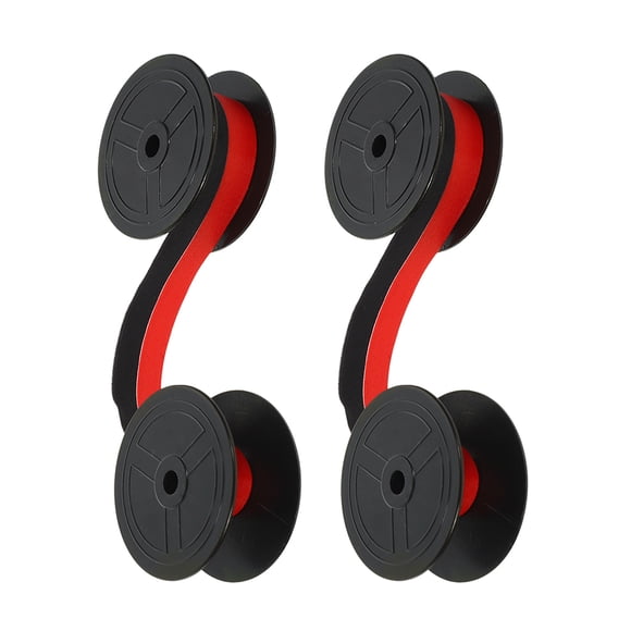 RENACLIPY Vintage Typewriter Ribbon 2Pcs for Reliable Ink Ribbon Replacement in Office