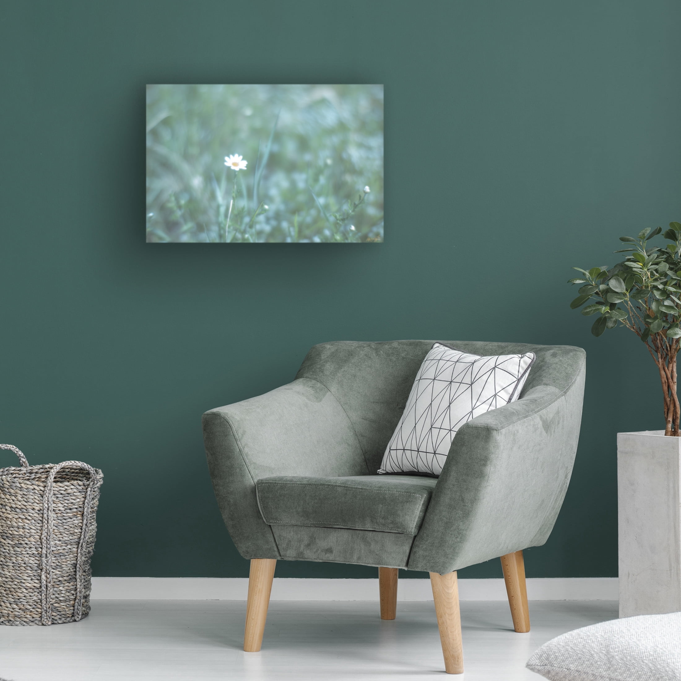 Canvas Wall Art - Life BeautifuLEE 'Glow Dream Floral' Wall Art for Living Room, Bedroom, or Office Décor by Trademark Fine Art - 32 x 22 Inches