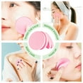thumbnail image 4 of NOGIS 60 Pcs Women's Round Soft Makeup Beauty Eye Face Foundation Blender Facial Smooth Powder Puff Cosmetics Blush Applicators Sponges Use for Dry and Wet (Pink), 4 of 7
