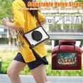 thumbnail image 6 of Case for Samsung Galaxy Tab A11+ 2025/ Galaxy Tab A9+ 2023 Handle Protective Cover 360 Rotating Ring Stand, Shockproof Dropproof Case for Kids Kickstand & Pencil Holder & Shoulder Strap,Transparent, 6 of 10