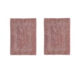 thumbnail image 2 of Better Trends Premium 2 Piece Bathroom Rug Set 100% Cotton, Extra Soft Tufted Bath Mat, Water Absorbent & Reversible Mat, Pink Lux Collection, 2 of 2