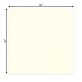 thumbnail image 2 of Cream Linen 14x14 Uncut Art Mat Board - No Opening - 25 Mats, 2 of 7
