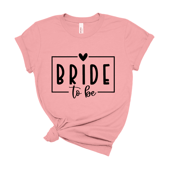 Bride to be T Shirt Bachelorette Party Gift Women White Graphic Tee