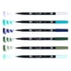 thumbnail image 5 of Bolígrafos Tombow 56227 Wonderland de doble pincel, paquete de 6, mezclables, 5 of 6