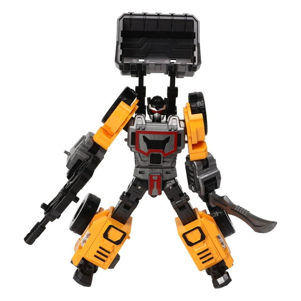Juguete de ingeniería de deformación, Robot de juguete de ingeniería de deformación Robot Vehículo de ingeniería Robot Juguete de construcción Rendimiento lleno de energía