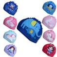 thumbnail image 4 of Gorro de baño para niños con impresión digital, cómodo y a la moda, con estampado de dibujos animados, de cinco líneas, 4 of 4