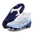 thumbnail image 3 of Zapatos de fútbol al aire libre para hombre, botas de fútbol profesionales, zapatos de entrenamiento deportivos transpirables, cómodos, envío directo, 3 of 5