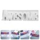 thumbnail image 1 of unbranded 1Ud Flexible De Silicona Para Manualidades Letras DIY Para Adornos Personalizados En Escritorio, 1 of 8