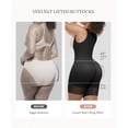 thumbnail image 3 of Faja moldeadora FeelinGirl colombiana con control de abdomen, negra, talla M, 3 of 8