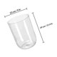 thumbnail image 2 of ELAYARD Papelera Multiusos Transparente Para Dormitorios Y Cocina Con Capacidad Ideal Y Material Resistente, 2 of 8