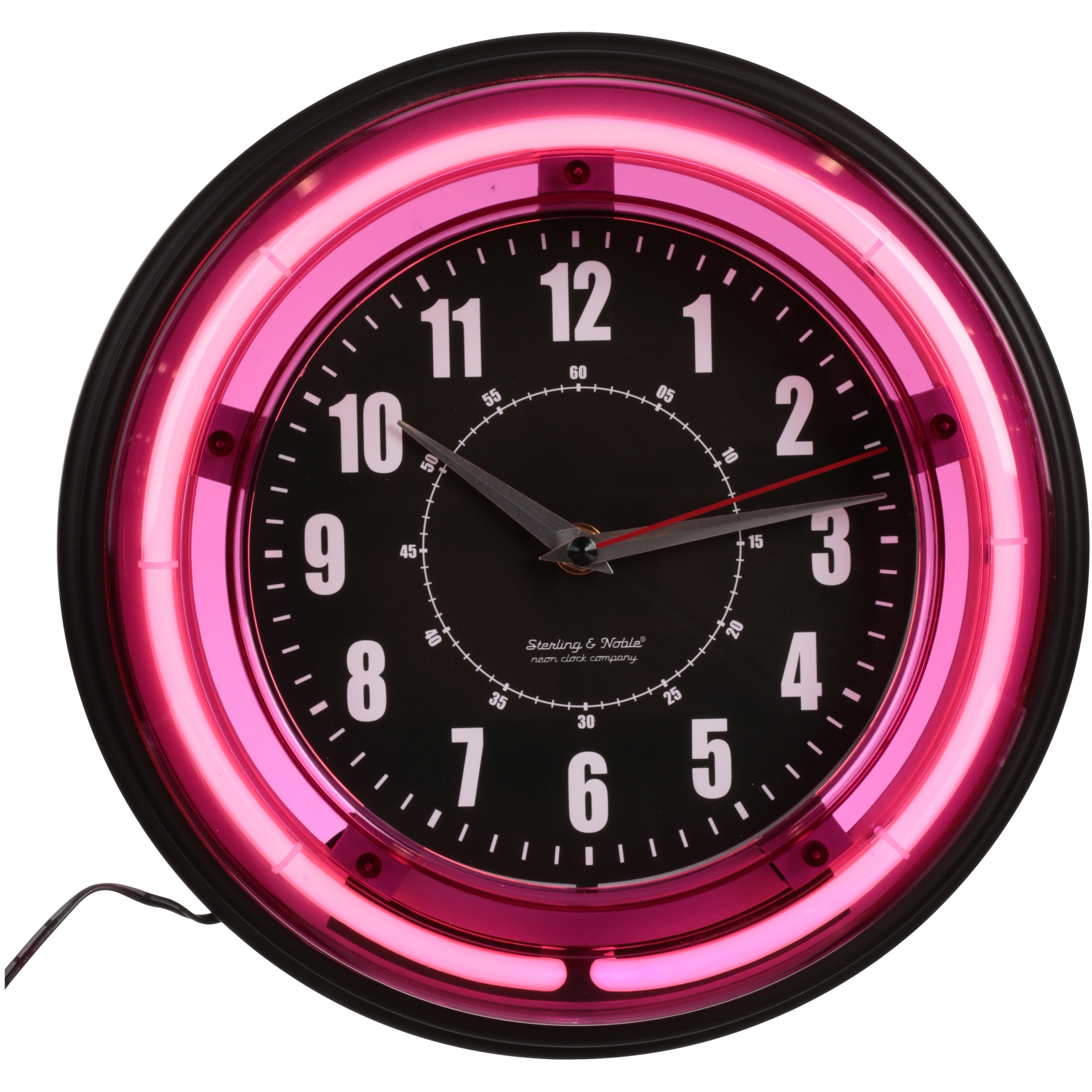 Pink Concrete Wall Clock 11 Diameter Sleek Modern Clock For Residential Or Commercial Use Unique Contemporary Clock For The Feminine Side Home Living Clocks Kromasolcom