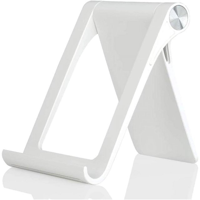 1 soporte para teléfono, soporte para teléfono de escritorio y soporte para tableta con ángulo ajustable, adecuado para dispositivos inteligentes de hasta 11 pulgadas Sincero Electrónica