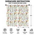 thumbnail image 2 of Pioneer Flower Floral Print Pattern Insulated Teens Curtains Set Of 2, Bedroom Essentials, Toddler Room Decor 42"x84", 2 of 5