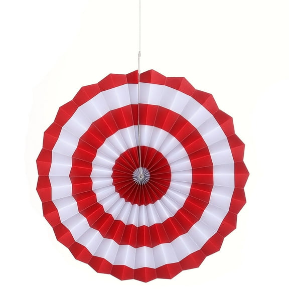 Alasum 6Pcs Paper Flowers Tissuepaper Fan Assorted Color Floral Party Decorations for Home and Wedding