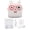 Pink, variant on Rupoun Children Cute Print Camera 24MP Multi Zoom Cartoon Smart Kids Instant Camera Thermal Print Digital Mini Camera Pink (2.4 inches / 6.09 cm Screen)