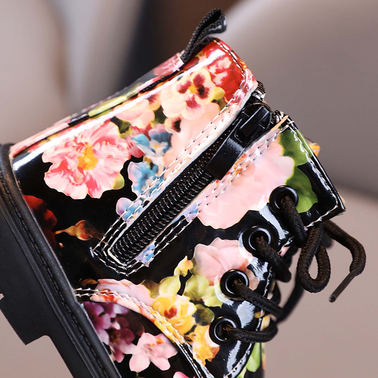 Girls floral boots on sale
