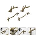 thumbnail image 3 of 4Pcs Branche en Forme de Poignées Armoire Décorative Boutons Accessoires de Meubles, 3 of 9