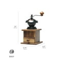 thumbnail image 3 of Baroy – Rollie, Coffee Grinder, Manual Grinder, Burr Grinder, Burr Mill, Hand Grinder, Adjustable, Coffee Beans, Espresso, Coffee Bean Grinder, Spice Grinder, Spice Mill, Coffee Mill, Robles Wood, 3 of 3