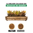 thumbnail image 3 of Maceta de madera Hanlob tipo Jardinera de Barrotillo, 3 of 6