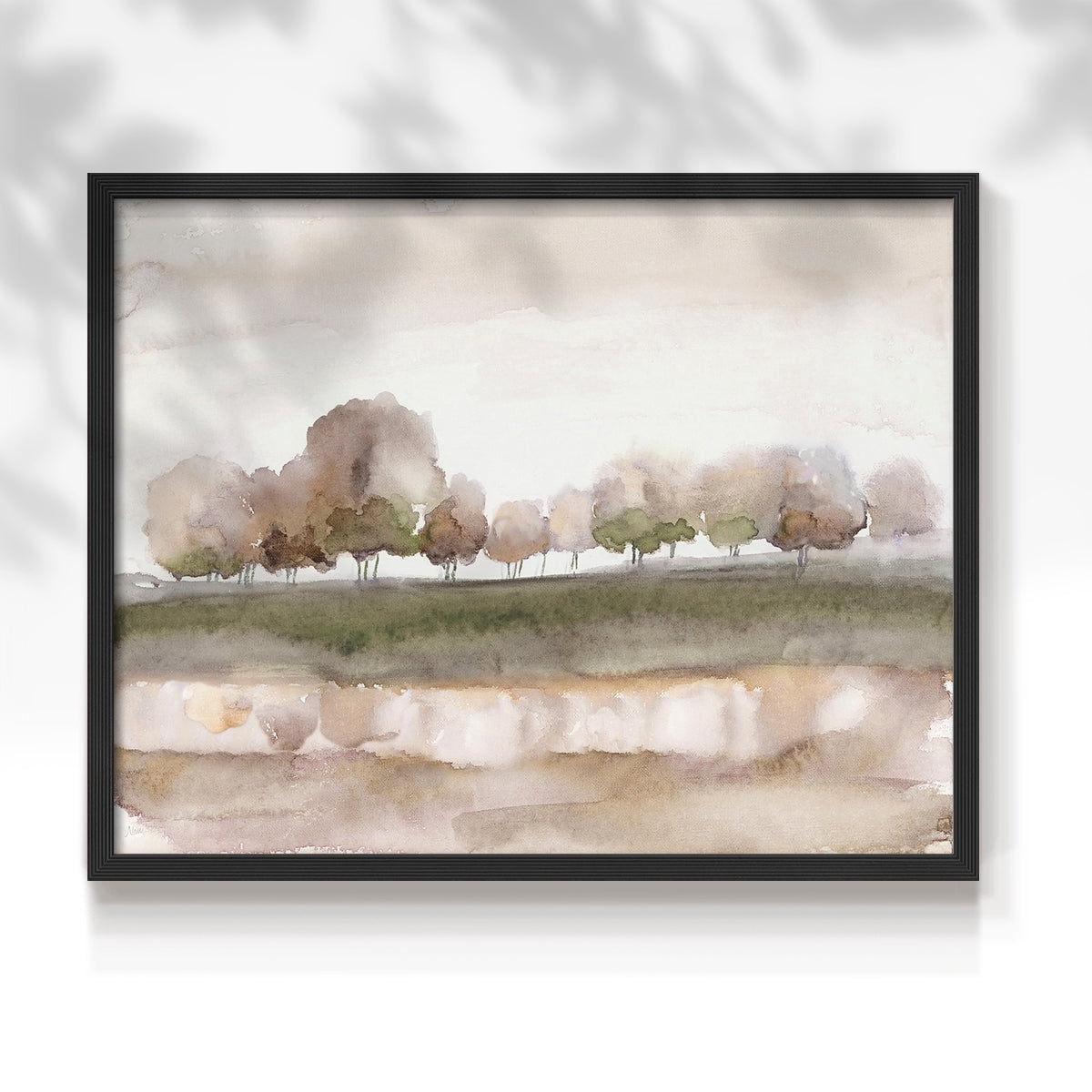 Soft Welcome Spring by Nan - Restickable Framed Giclée Print