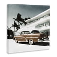 thumbnail image 4 of Stupell Industries Miami Classic Automobile Transportation Painting Wrapped Canvas Art Print Wall Art, 36 x 36, 4 of 8