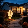 thumbnail image 6 of Swirling Ghost Pumpkin Yard Lamp,LED Light Outdoor Halloween Decoration,51.18 inch,Warm Led Glow Design,Outdoor Halloween Decorations for Porch Yard Garden Lawn Displays, 6 of 8
