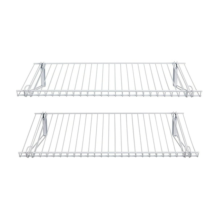 wall mounted shoe rack metal wire