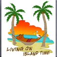 thumbnail image 2 of CafePress - Living On Island Time Leisure Cap - Adjustable 100% Brushed Unisex Casual Cotton Baseball Cap, Beige, 1, 2 of 2