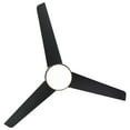 thumbnail image 5 of WAC Mod 54" Soft Brass/Matte Black Integrated LED Smart Ceiling Fan with Remote Control, 5 of 12
