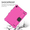 thumbnail image 6 of iPad 10.2 2021 Case with Screen Protector, Dteck Shockproof Case for iPad 9th Gen/ iPad 8th Gen / iPad 7th Gen with Removable Shoulder Strap/Hand Strap/Pencil Holder, Heavy Duty Rugged Case,Rose/Black, 6 of 6