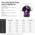 thumbnail image 5 of Lsque Pikmin print Men's Cuban Collar Short Sleeve Shirt Summer Beachwear Casual Button Down Fashionable Vacation Leisure Shirt-Large, 5 of 7