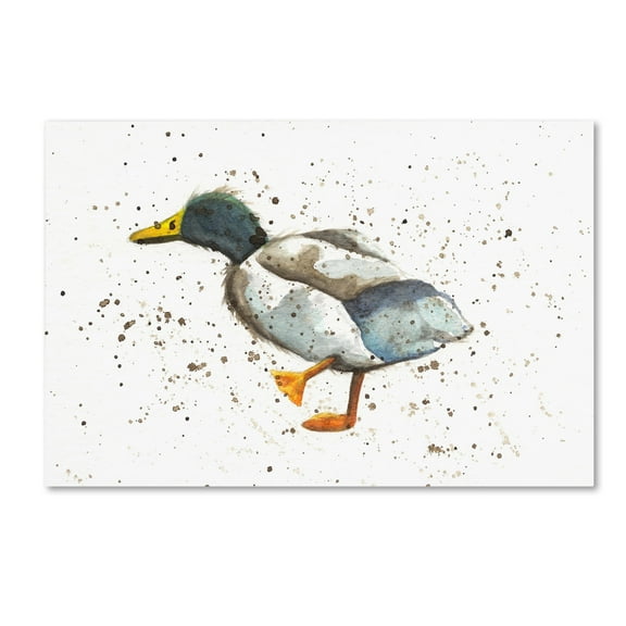 Trademark Fine Art 'Duck 1' Canvas Art by Michelle Campbell