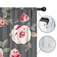 thumbnail image 4 of Blackout Kids Curtains,Pioneer Flower Floral Print Pattern Childrens Insulated Curtains Set Of 2,Bedroom Essentials,Toddler Room Decor 42"x84", 4 of 5