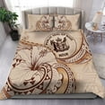 thumbnail image 1 of Juego de cama Niue - Hibiscus Flower Vintage Style, 1 of 4