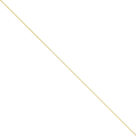 14k Yellow Gold 1mm Solid Spiga Bracelet Chain 7 Inch Wheat Fine Jewelry For Women Gift Set