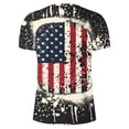 thumbnail image 4 of LYXSSBYX 4th of July Shirts for Men Big and Tall Summer Fashion Casual Men's Round Neck Printed T-Shirt Top, 4 of 5