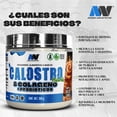 thumbnail image 5 of Calostro Colágeno y Probióticos Advance Labs Naturals Stevia y Monk Fruit Chocolate Avellana 60 Serv 300g, 5 of 5