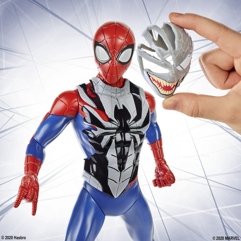 Disney Venom Carnage Action Figure Changeable Parts Spiderman Figurine  Statue Decoration Toy Collectible Model Gift for child