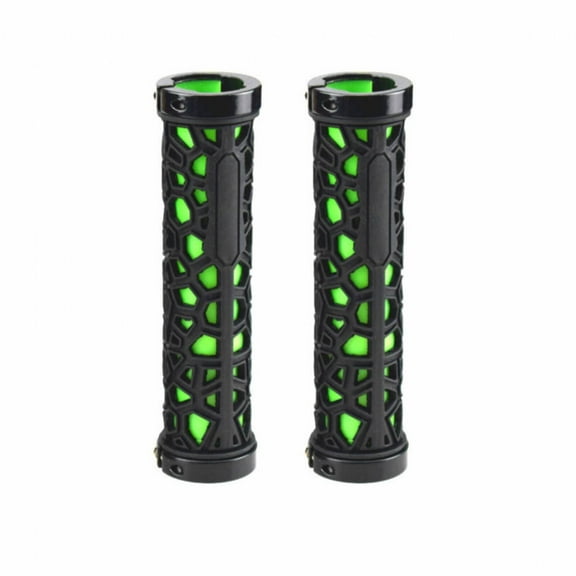 FACEGA 1Pairs Bike Grips,Ergonomic Grip Design Bicycle Accessories,Comfortable and Stable Ride Bike Handlebar Grips,13*2.2cm,Green