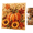 C, variant on Autumn Pearl Painting Kit, 6 Styles Farmhouse Harvest Diamond Art with Pearl Beads, Fox Squirrel Birdhouse Watering Can Wheelbarrow Pumpkin Canvas, Beginner Fall Home Decor Thanksgiving Gift, 1pc A