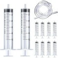 thumbnail image 1 of fastboy 10Pcs PVC Measuring Tool 10ML Washable Portable Refillable Scaled Experiment Industrial Pet Feeding Water Dispenser Tube Pipe, 1 of 9