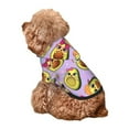 thumbnail image 2 of Yiaed Cartoon Avocados Print Dog Hoodie Security Pet Dog Costume Pets Dog Hoodie Sweatshirt with Pocket for Small Dogs-Large, 2 of 5