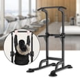 thumbnail image 1 of Station, altura Pull Up Bar Stand Heavy Duty Fitness para entrenamiento de fuerza en el hogar ejercicio físico Negro Baoblaze Tire hacia arriba de la barra, 1 of 8