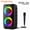 Pro-EQ Sound+1mic, variant on Wireless Speaker with Microphone, Large Portable Subwoofer, TWS TF AUX, Party Disco Lights, for Outdoor Events & Family Singing