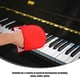 thumbnail image 4 of BEADCEST Guante Para Limpiar Piano Guitarra Violín Con Tela Suave Y Sin Rayones Rojo, 4 of 6