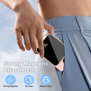 Magnetic Wireless Portable Charger, 10000mAh Power Bank with PD20w Fast Charging, USB C in&Out Battery Pack, Compatible with Mag-Safe for iPhone 17/16/15/14/13 Series, Samsung, Android, and More