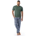thumbnail image 5 of Conjunto de pijama IZOD de jersey de manga corta y pantalones IZOD para hombre, 5 of 5