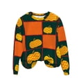 thumbnail image 2 of Inverlee Thanksgiving Sweatshirts Women Plus Size Turkey Pumpkin Graphic Sweatshirt Comfy Long Sleeve Soft Shirts Round Neck Tunic Pullover Tops, 2 of 9
